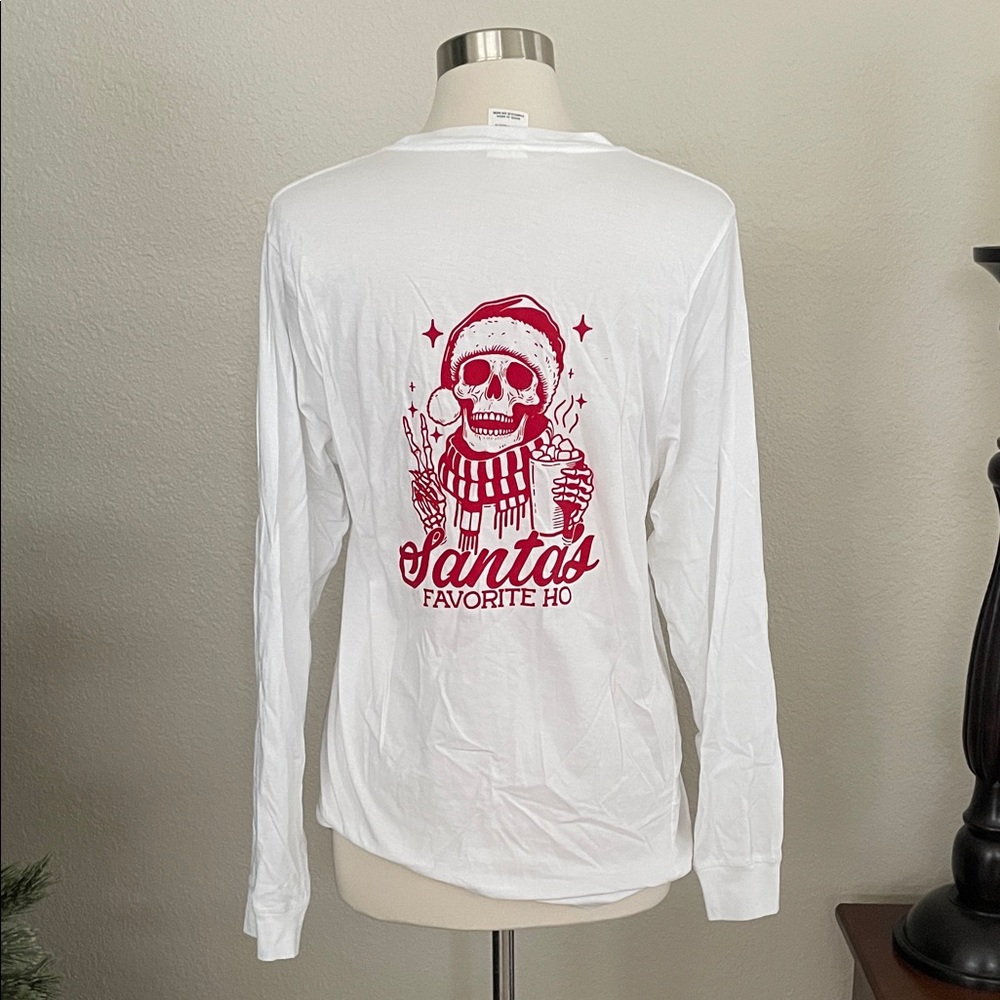 Custom Santa’s Favorite Ho long sleeve
